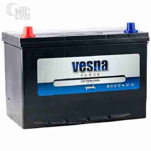 Аккумулятор Vesna Power [415395] 6СТ-95 Ач L EN850 А 303x174x218мм